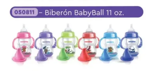[0331] BIBERON ANCHO 11 OZ CORCHITO BABY BALL 0811 