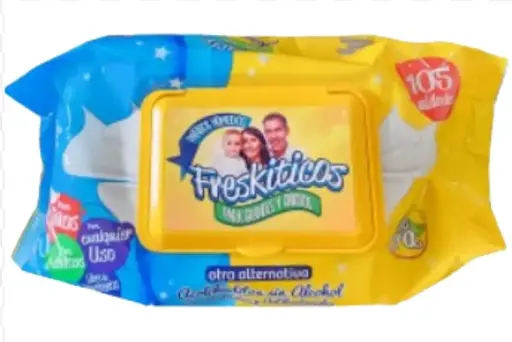 [2039] TOALLITAS FRESKITICOS 105 UND ALOE VERA