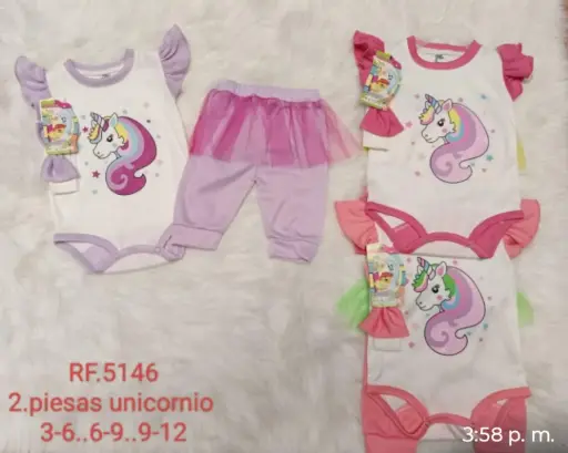[04781] CONJUNTO NIÑA 5146 VIMESITOS UNICORNIO 