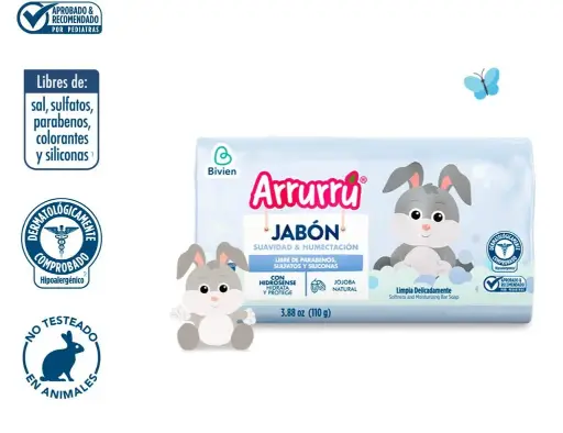 [AAB208] JABON ARRURRU 3 UND SUAVIDAD Y HUMEC 