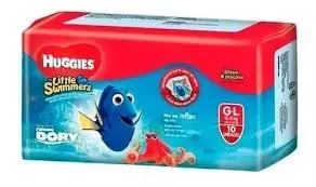 [552214] PAÑAL PISCINA LITTLE SWIMMERS G/XG X 10 