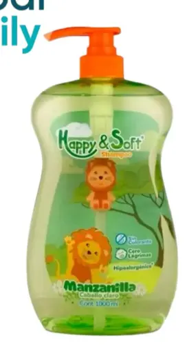 [11012] SHAMPOO HAPPY Y SOFT MANZANILLA X 1000 ML
