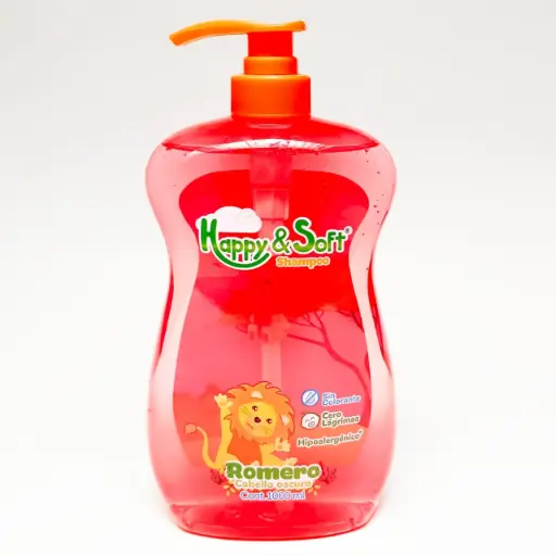 [11014] SHAMPOO HAPPY Y SOFT ROMERO X 1000 ML  