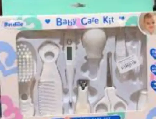 [25015] KIT DE ASEO BABY CARE 10 PIEZAS MB 25015 BLANCO