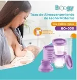 [008] TAZA DE ALMACENAMIENTO DE LECHE MATERNA BOOGY X 6 UND BO-008