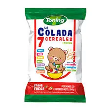 [TN001] COLADA TONING 7 CEREALES X 200 GR FRESA