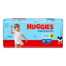 [77680] HUGGIES TRIPLE PROTECT 5X36 UND 