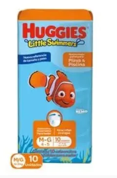 [1451] PAÑAL PISCINA LITTLE SWIMMERS M/G X 10