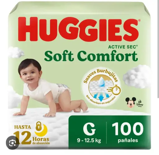 [1307] HUGGIES ACTIVE SEC 3X100 UND